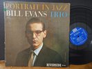 Bill Evans Trio - Portrait In Jazz 1960 Riverside Mono Vinyl LP Paul Motian VG+
