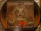 FLOTSAM and JETSAM Doomsday For The Deceiver Picture Disc 1986 Metal Blade