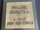 FRANK SINATRA - Man and Music Deluxe SIGNED CARD #1841 LP Vinyl VG+/VG+