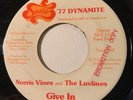 NORTHERN SOUL Norris Vines & The Luvlines GIVE IN Smile 45 rare Canadian NM