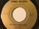 NORTHERN SOUL The Poets SHE BLEW A GOOD THING Symbol 45 rare Canadian press EX