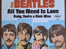 BEATLES NEAR MINT VINYL & SLEEVE 1967 All You Need Is Love LOOKS AND PLAYS GREAT