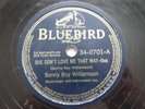 78 SONNY BOY WILLIAMSON Bluebird 34-0701 She Don't Love Me /Black Panter Blues