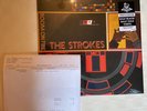 New RARE SPLIT The Strokes Room On Fire Vinyl Newbury Comics Half GOLD Indie