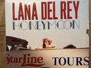 Lana Del Rey HONEYMOON 2LP Transparent Red Vinyl Record