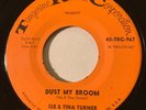 NORTHERN SOUL Ike & Tina Turner DUST MY BROOM Tangerine 45 rare KILLER mod