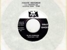 GRAY GHOST 45-1971-Plastic Shadows b/w Black Sunshine (Pirate) Texas Label Psych