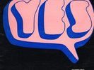 Yes Self-Titled LP vinyl UK Atlantic 1969 orange/plum label design in gatefold