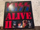 KISS ALIVE II 2 1977 ORIGINAL Vintage Record Vinyl LP Album 2 LP record set
