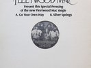 FLEETWOOD MAC GO YOUR OWN WAY / SILVER SPRINGS  12