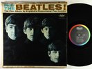 Beatles - Meet The Beatles LP - Capitol - Rare Unusual Paste-Over Cover