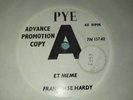 FRANCOISE HARDY ET MEME 1964 UK DEMO PYE 45 VINYL 7