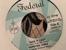Hopeton Lewis , Take It Easy , Sounds & Pressure  , 7” Federa