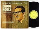 Buddy Holly - Holly In The Hills LP - Coral PROMO