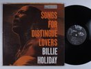 BILLIE HOLIDAY Songs For Distingue Lovers VERVE LP mono s