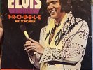 AUTOGRAPHED / Signed Elvis Trouble Mr. Songman RCA PB10278 Picture Sleeve 1975