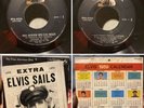 ELVIS PRESLEY EXTRA ELVIS SAILS EP 45 RECORD EPA-4325 CALENDAR COVER 1959