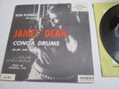 RARE JAMES DEAN on Conga Drums ad-lib jam session w/ Bob Romeo on Romeo 45 + PS