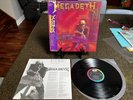Megadeath Peace Sells… Japan Press Capitol Records/Vinyl/Memorabilia/Metallica