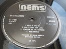 Black Sabbath SABOTAGE 1975 UK LP 1st Press w/hidden track MINT MINUS / NR MINT
