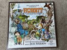 Vinyl THE HOBBIT 1977 Rankin Bass Soundtrack 2 LP Box w/ Booklet Poster Stickers