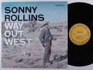 SONNY ROLLINS Way Out West CONTEMPORARY OJC-337 LP VG+ s
