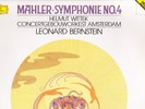 MAHLER SYMPHONIE NO.4-HELMUT WITTEK&LEONARD BERNSTEIN.DGG DIGITAL.VINYL.
