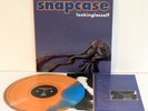 SNAPCASE lookinglasself Lp BLUE ORANGE and GOLD Vinyl Record with lyrics insert