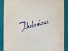 Thelonious Monk Trio Prestige Records 10 Inch Lp VG+ Original Rare Jazz