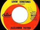 Alexander Patton - A lil lovin' sometimes - US Capitol label