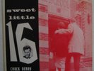 HEAR Chuck Berry 45 EP Sweet Little 16 CHESS 5121 R&B rocker sleeve EX