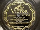 Jazz-78 RPM-Irving Aaronson and his Commanders-Victor 21745-Let's Do It-Hot-E+
