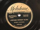 BLUES BESSIE JACKSON Lonesome Midnight Blues / You Got To Die MELOTONE 6-04-63