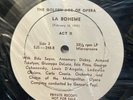 LA BOHEME 1940 EJS 248 2 LP GOLDEN AGE OF OPERA PRIVATE RARE#26