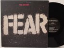 Fear LP “The Record”   Kicked In The Throat, 2004   VG++ Punk