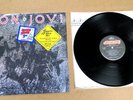 Orig Bon Jovi Slippery When Wet USA Vinyl LP In Shrink w/Hype Sticker Near Mint