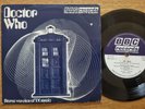 RARE - DELIA DERBYSHIRE DOCTOR WHO JON PERTWEE 1st BBC VINYL PS UK 45 1973 7