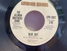 The Allman Brothers Band / Melissa & Blue Sky / Original 1972 45 / EXC.