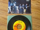 The Beatles ‘I Feel Fine’ 1964 USA 7” tab cut picture sleeve + record very good+