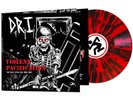 D.R.I. Violent Pacifications and More Hits 1983-1987 Red/Black Splatter Vinyl LP