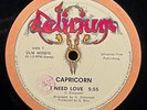italo disco 12” CAPRICORN I Need Love HEAR Delirium 1982 Italy VG+ Electro