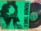 MINOR THREAT S/T Vinyl  DISCHORD $7 GREEN COVER  Hardcore Punk VG++ TO NM- LP