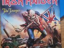 IRON MAIDEN - The Trooper 7” Limited Edition Blue Vinyl + Poster NWOBHM Metal