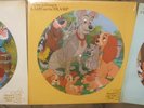 Walt Disney Picture Disc Lot:Pinocchio Snow White Lady & The Tramp Vinyl Record