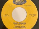 Vernon Green & Medallions - 59 Volvo / Magic Mountain Dooto-446 - Doo-Wop 1959