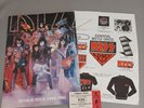 KISS - WORLD TOUR PROGRAMME 1980-1981 + TICKET & MERCH FORM /CONCERT BOOK AUCOIN
