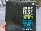 Somethin’ Else Cannonball Adderley Vinyl 1958 Mono Blue Note 1st Miles Davis