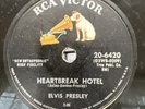 Rock N Roll-78 RPM-Elvis Presley-Heartbreak Hotel/I Was the One-E-