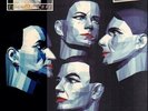 Kraftwerk Electric Cafe ENGLISH VERSION, REAL STICKER Emi Vinyl LP