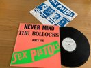 SEX PISTOLS..NEVER MIND THE BOLLOCKS..RARE CANADIAN ISSUE ALBUM + INNER.BSK 3147